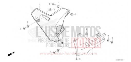 UNDER COWL CBF125NAP de 2023